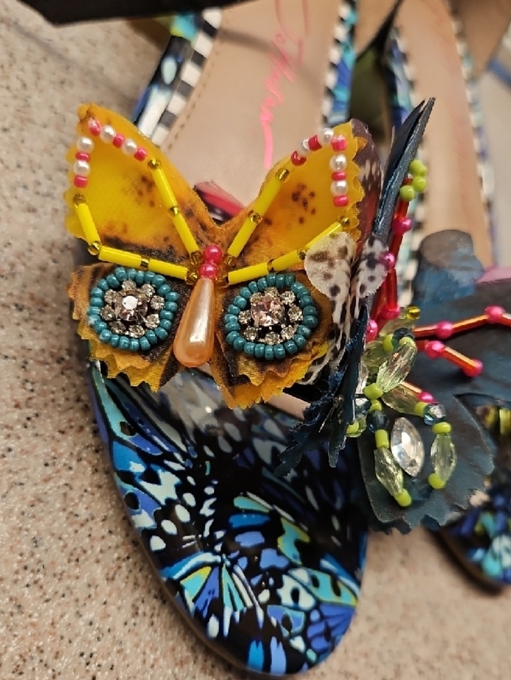 Betsey Johnson Pippy sandals girls size 13 - Picture 5 of 8
